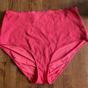 Scalloped 2 piece aerie swimsuit